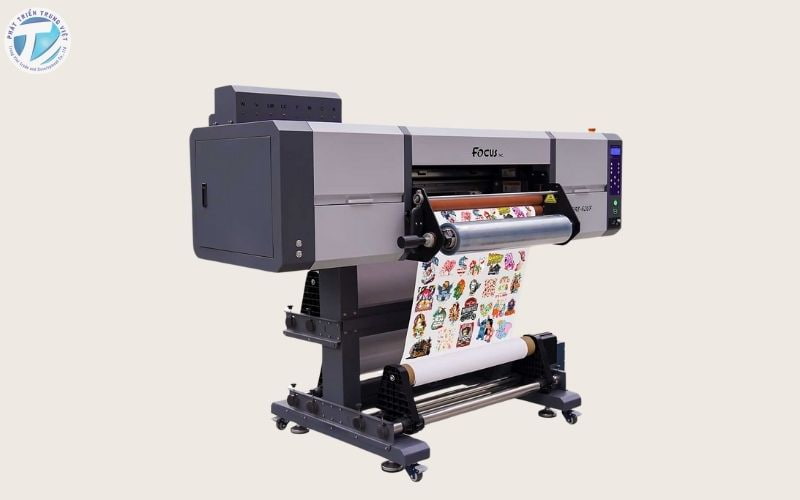 Máy in UV DTF (Ultra Violet Direct to Film) là một công nghệ in ấn hiện đại 